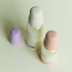 Baby Glass Bottle Boheme Set 8oz Latex - Blush