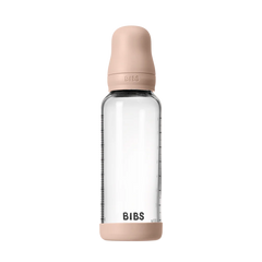 Baby Glass Bottle Set 240ml Latex - Blush
