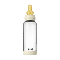 Baby Glass Bottle Set 240ml Latex - Ivory
