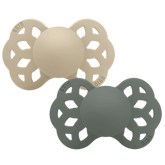 Infinity Pacifiers 2 Pack - Vanilla/Pine