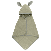 Kangaroo Hoodie Towel Baby - Sage