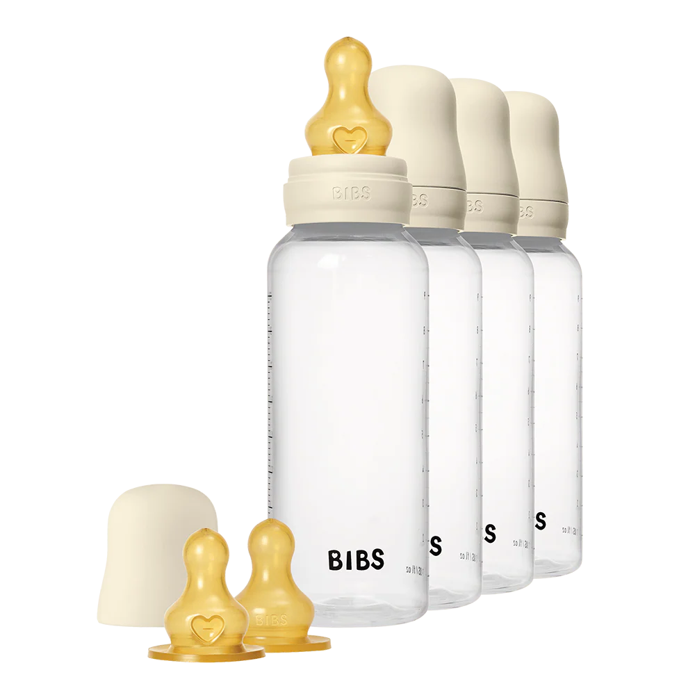 Baby BPA-Free PP Bottle 9oz 4 Pack Latex -  Ivory