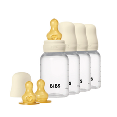 Baby BPA-Free PP Bottle 5oz 4 Pack Latex -  Ivory
