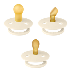 BIBS x LIBERTY New Baby Pacifiers Try-It Collection 3 Pack Eloise - Ivory