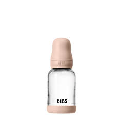 Baby Glass Bottle Set 4oz Silicone - Blush