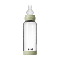 Baby Glass Bottle Set 8oz Silicone - Sage