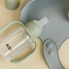 Baby Sippy Bottle Spout Silicone 5oz - Sage