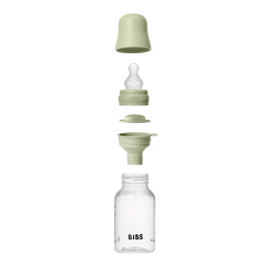 Baby BPA-Free PP Bottle Set 150ml Silicone - Sage