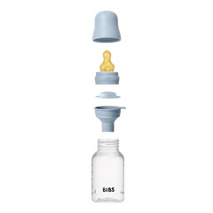 Baby BPA-Free PP Bottle Set 150ml Latex - Baby Blue