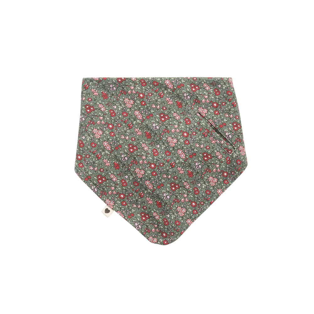BIBS x LIBERTY Bandana Bib - Chamomile Lawn Woodchuck