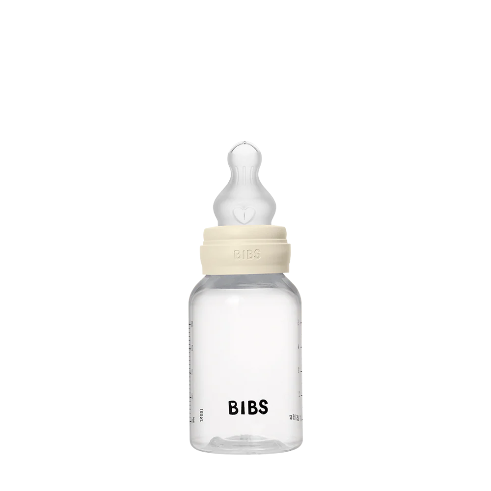 Baby BPA-Free PP Bottle Set 150ml Silicone - Ivory