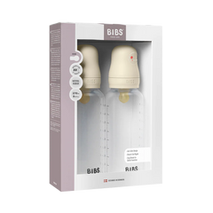 Baby BPA-Free PP Bottle Set 270ml 2 Pack Latex - Ivory