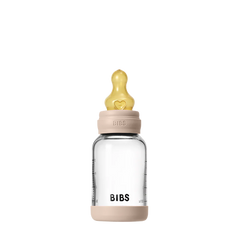 Baby Glass Bottle Set 120ml Latex - Blush