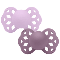 Infinity Pacifiers 2 Pack - Violet Sky/Mauve