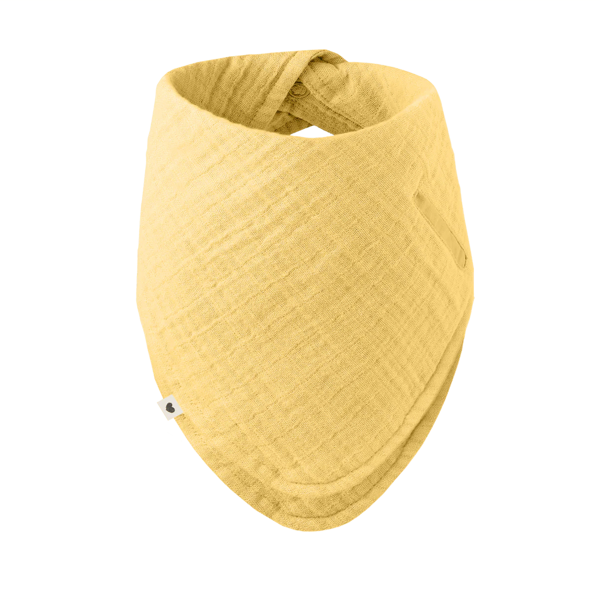 Bandana Bib - Pale Butter