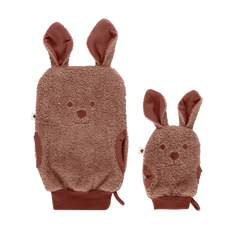 Kangaroo Bath Mitts - Woodchuck