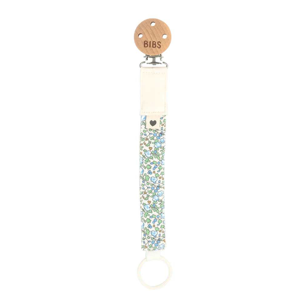 BIBS x LIBERTY Pacifier Clip - Eloise Ivory